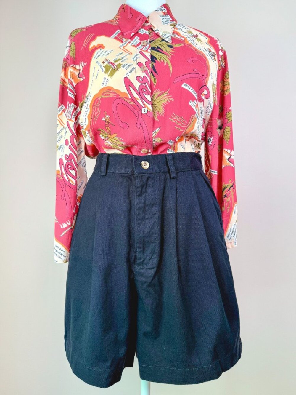 NWT Vintage Black High Waisted Shorts